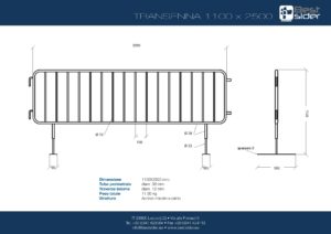 transenna BestSider mod. 1100x2500 piede roma-page-001